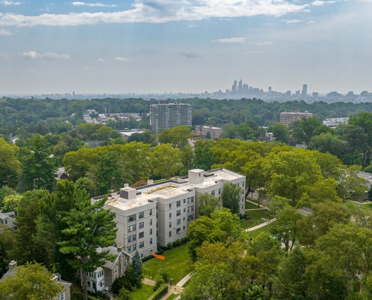 Aerial View of Fairview Apartments in Philadelphia, PA