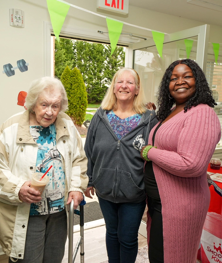 Property Manager and Residents at Hidden Creek Apartments in Newark, DE.