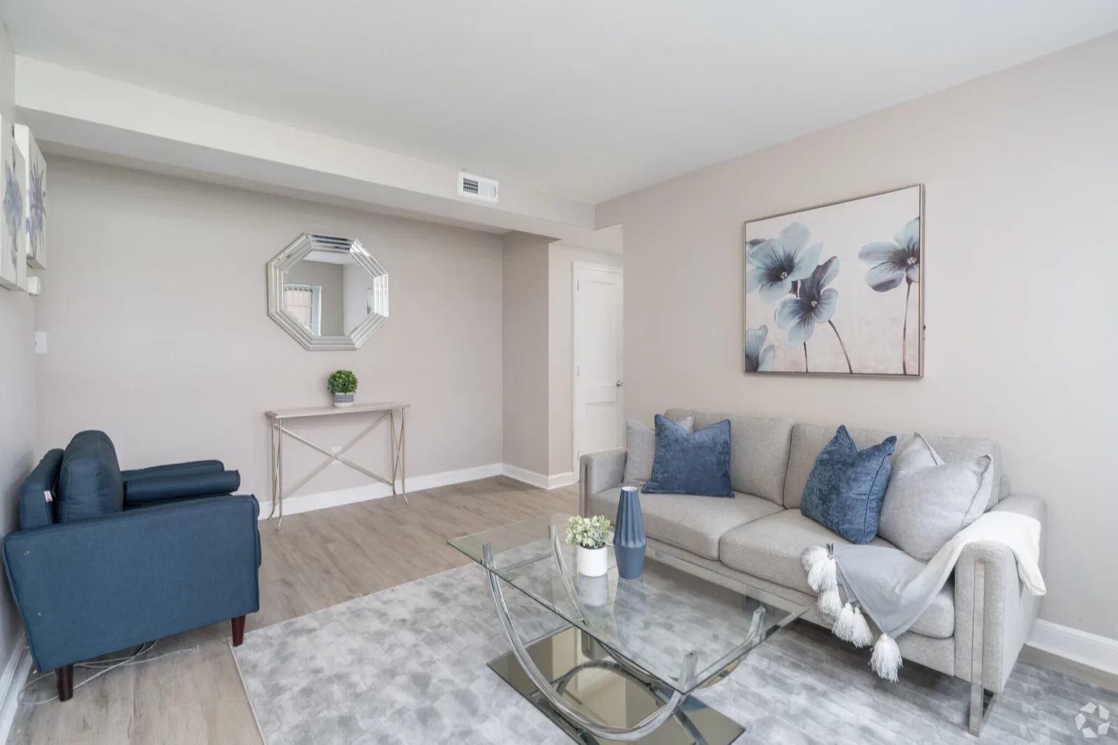 Furnished Living Room at Tremont Apartments in Allentown, PA